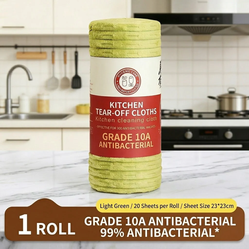 ✨BUY 2 GET 1 FREE✨ EcoWipe Anti-Bacteria Coral Fleece Kitchen Towels - Reusable & Super Absorbent thumbnail 2