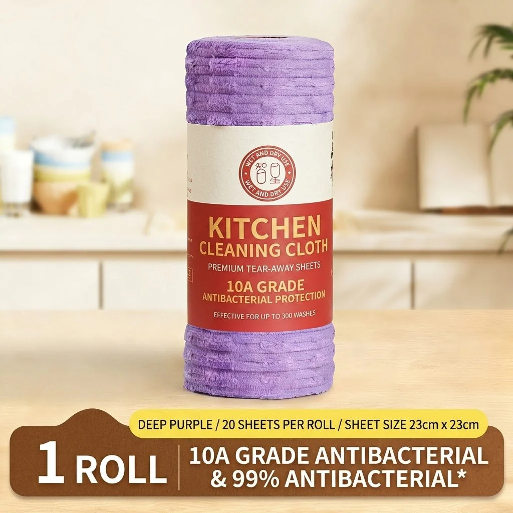 ✨BUY 2 GET 1 FREE✨ EcoWipe Anti-Bacteria Coral Fleece Kitchen Towels - Reusable & Super Absorbent thumbnail 3
