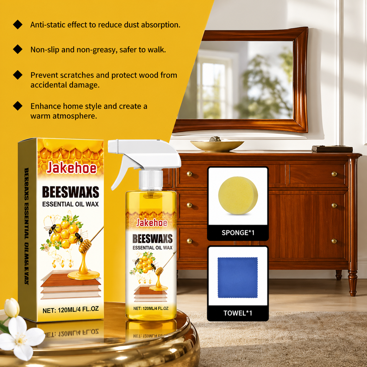 🔥 Hot Deal Summer SALE OFF UP TO 50%🔥Restore Wood Shine in Seconds thumbnail 2