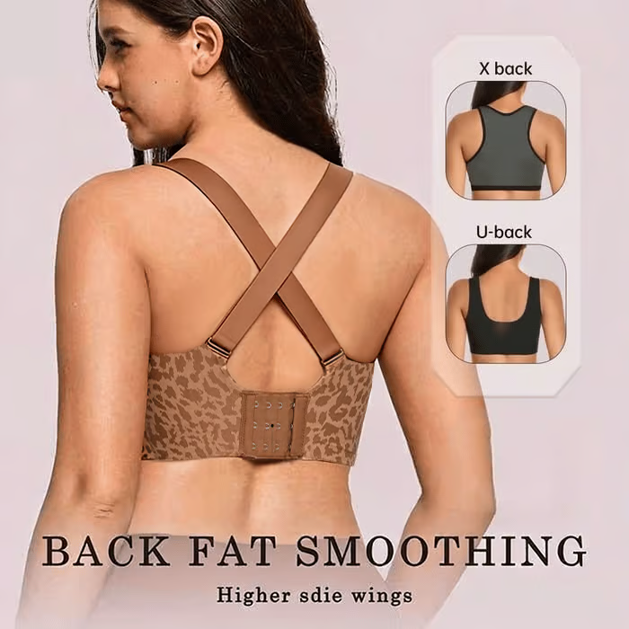 🏆LAST DAY SALE 50% OFF 🔥 Super Firming Leopard Print Jelly Bra | Women Wirefree Bras 👍No More Sagging Breasts thumbnail 6