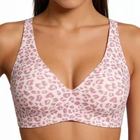 🏆LAST DAY SALE 50% OFF 🔥 Super Firming Leopard Print Jelly Bra | Women Wirefree Bras 👍No More Sagging Breasts thumbnail 12