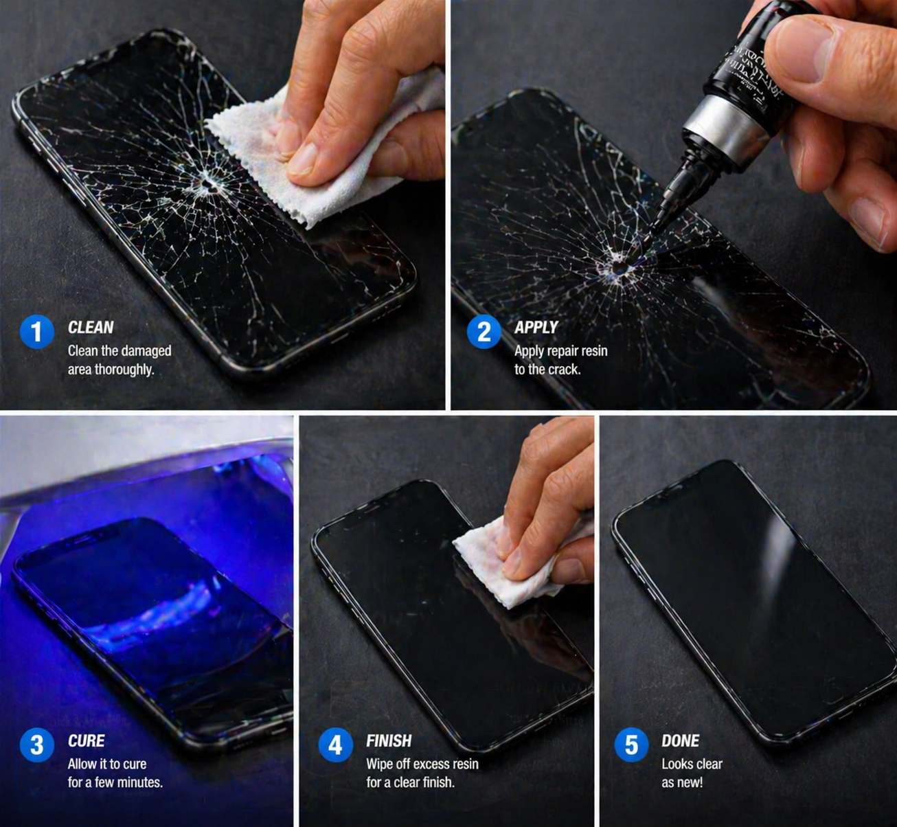 🔥🔥Hot Deal Summer SALE OFF UP TO 50%🔥🔥- Cracks Glass Repair Kit 🛠️ thumbnail 5