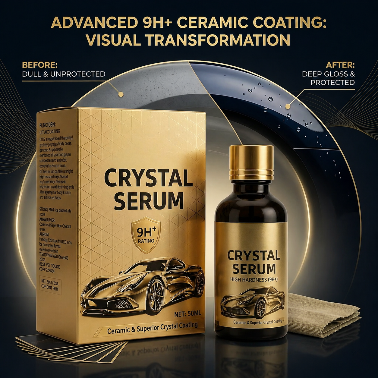 ⚡Hot Sales 50% OFF🔥Graphene Ceramic Coating for Cars – 9H Hardness, 10+ Years Protection, Hydrophobic & Scratch Resista thumbnail 5