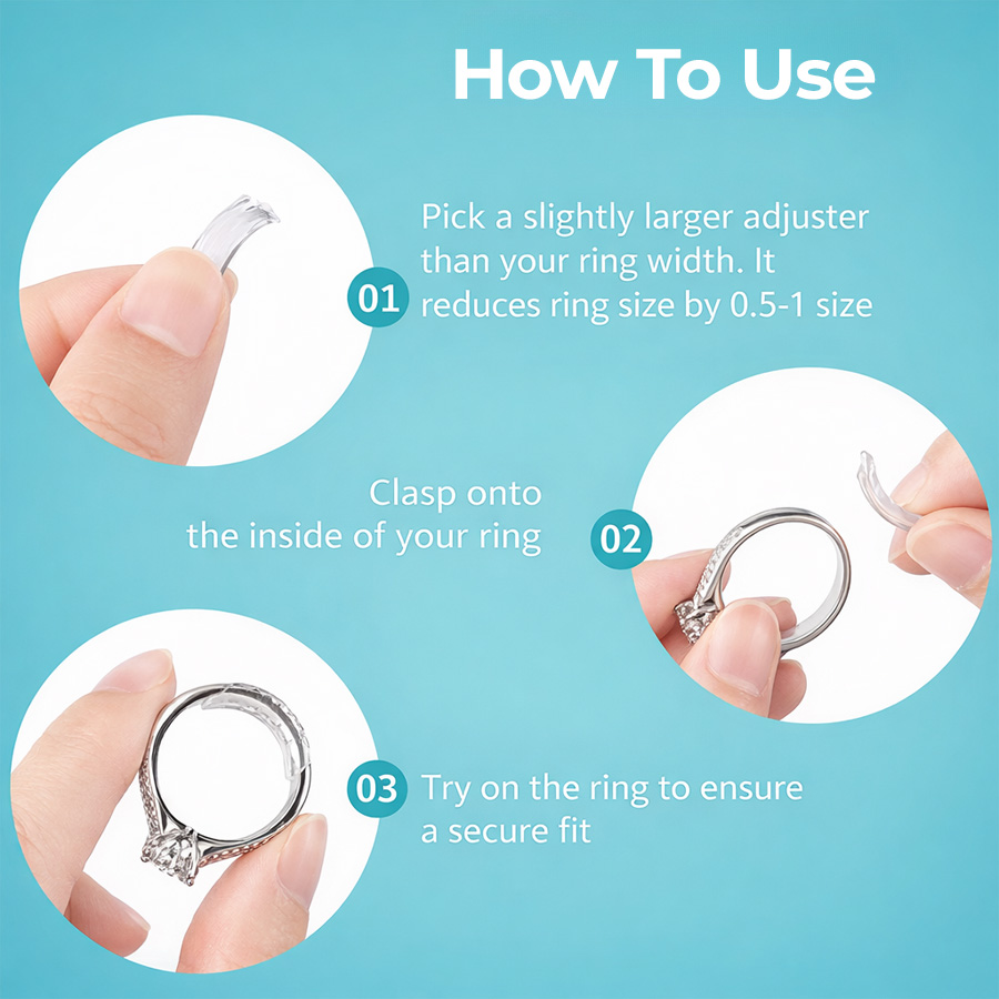 🔥Last Day 50% OFF🔥Ring Size Adjuster for Loose Rings thumbnail 4