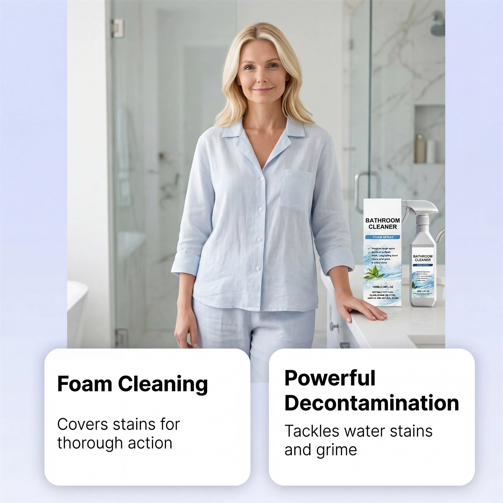🥳2026 HOT SALE💞50K+ SOLD! Scale Remover Bathroom Cleaner thumbnail 2