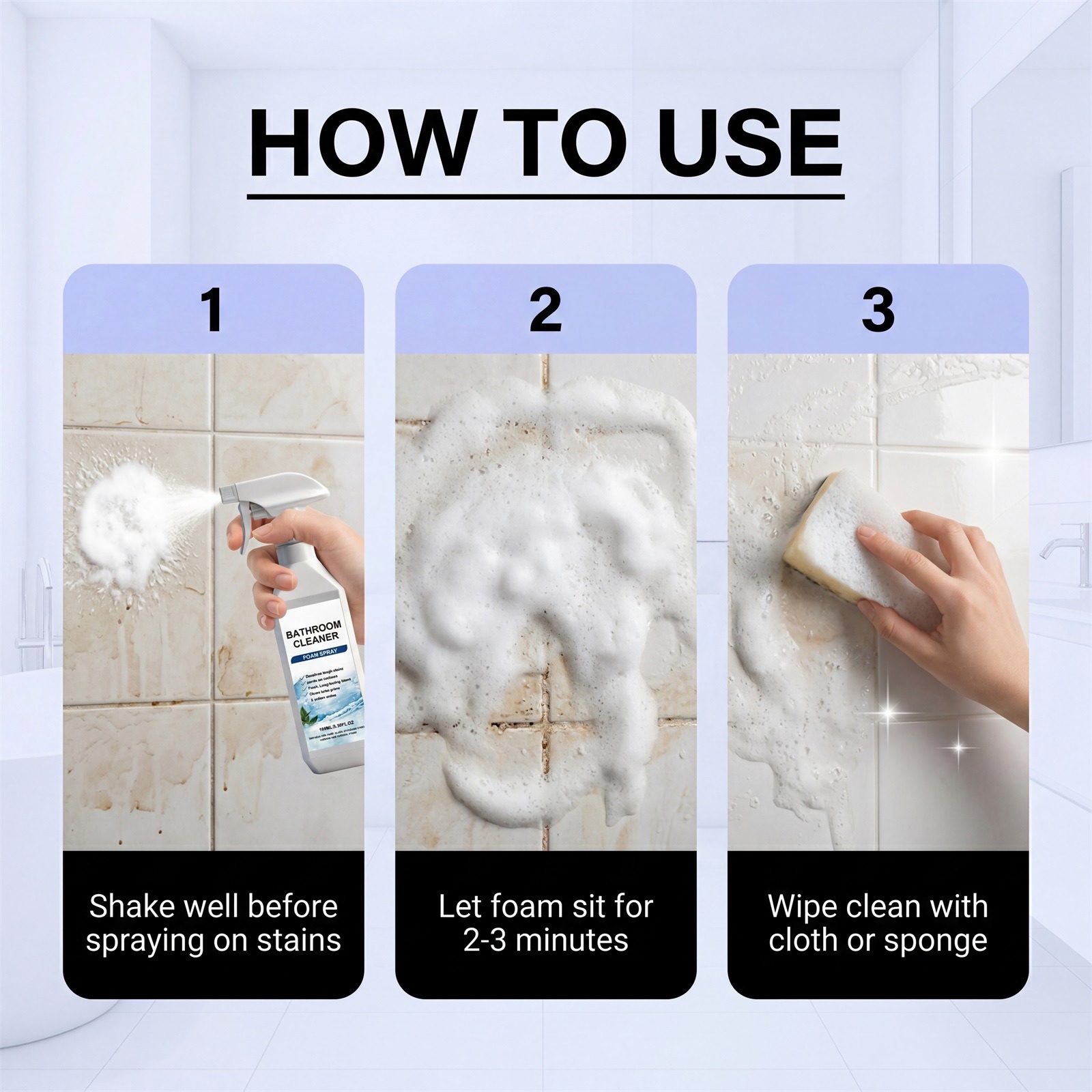 🥳2026 HOT SALE💞50K+ SOLD! Scale Remover Bathroom Cleaner thumbnail 6