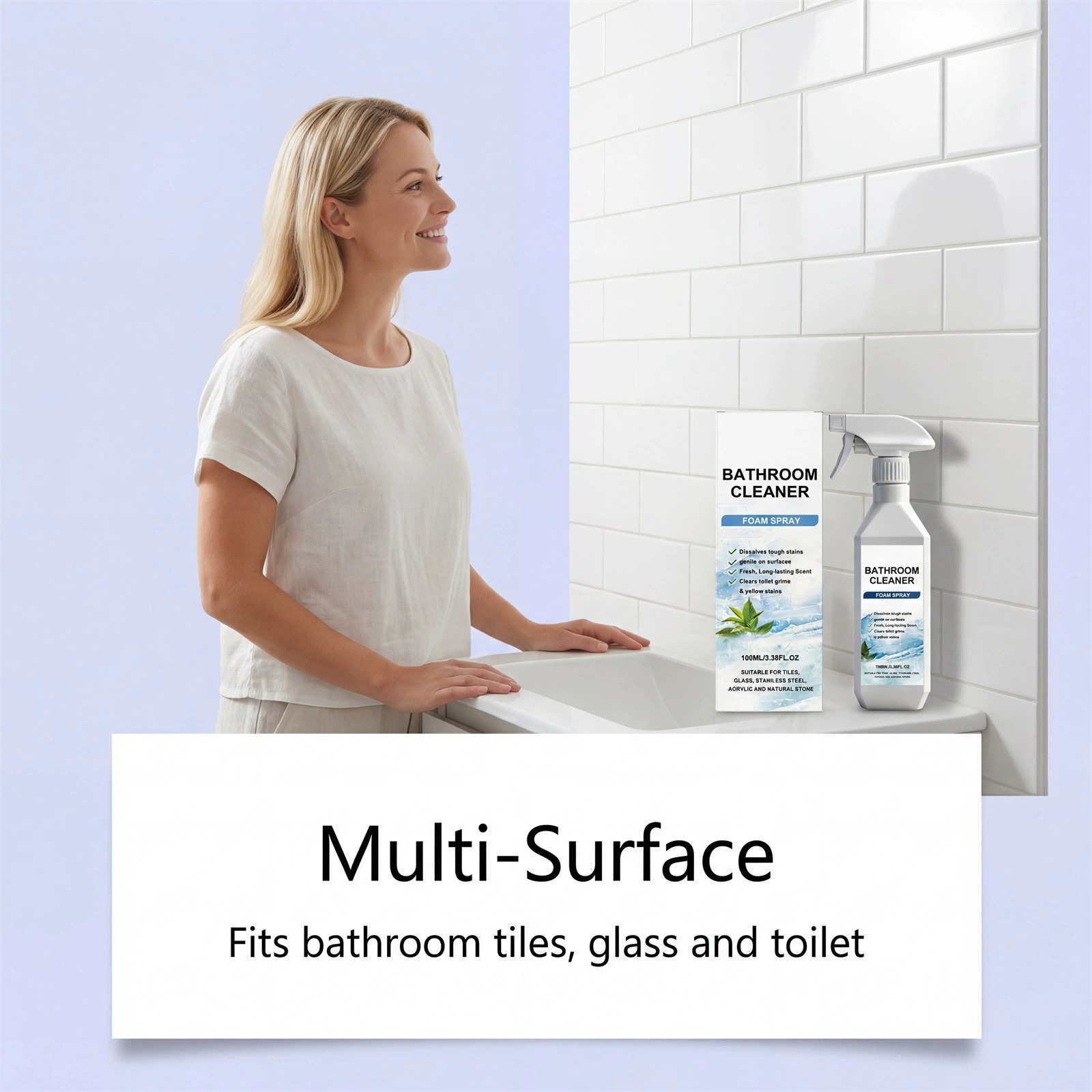 🥳2026 HOT SALE💞50K+ SOLD! Scale Remover Bathroom Cleaner thumbnail 3