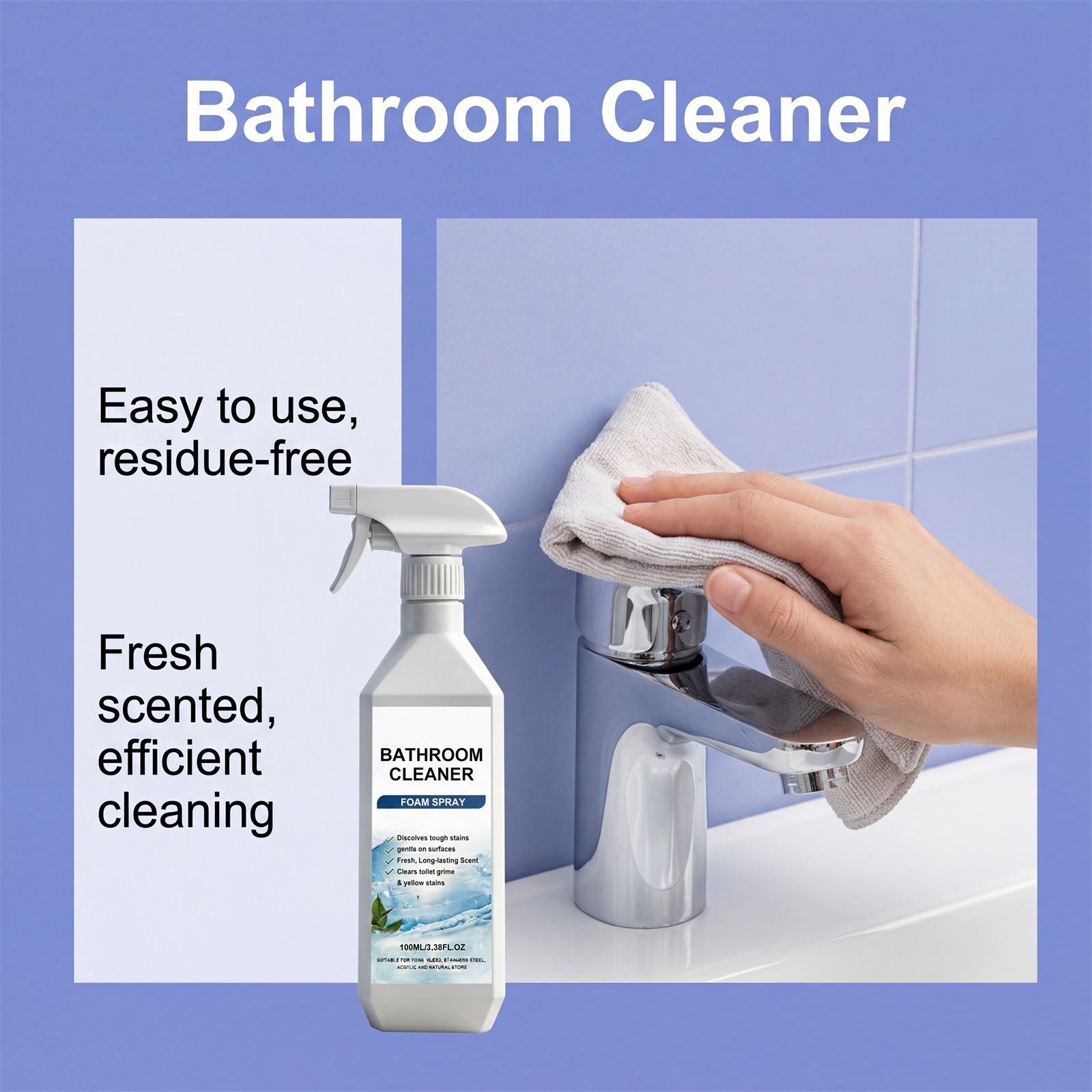 🥳2026 HOT SALE💞50K+ SOLD! Scale Remover Bathroom Cleaner thumbnail 11