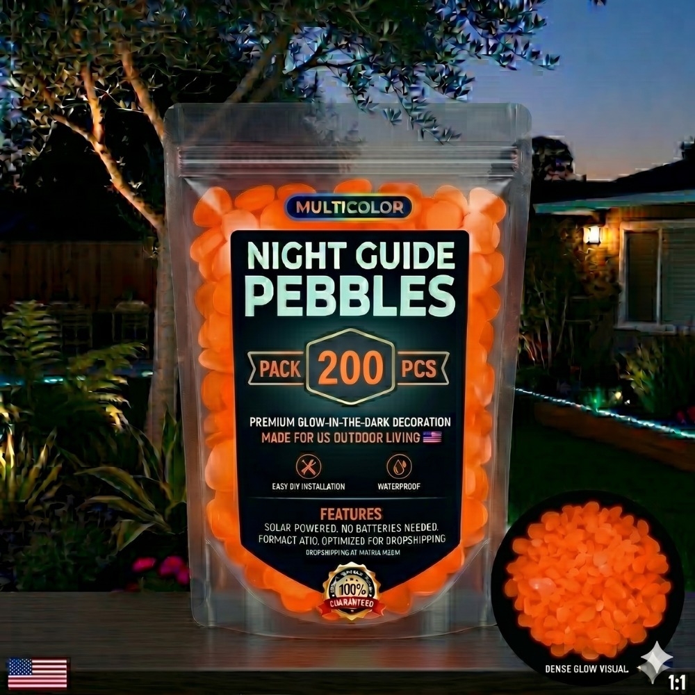 💥LAST DAY SALE 50%OFF💥🌈Colorful Glow-in-the-Dark Garden Stones thumbnail 11