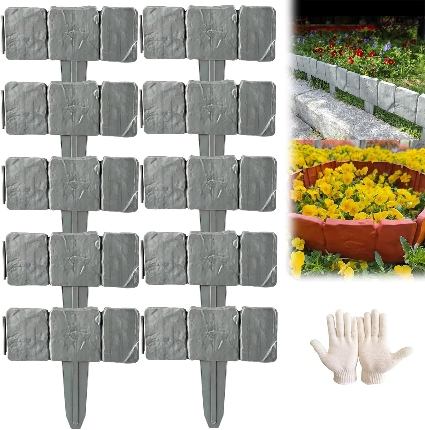 🔥 50% OFF Today | DIY Garden Edging Border Stones 🌿 - Image 1