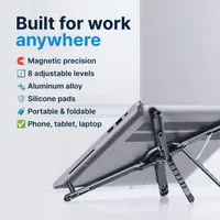 🥳2026 HOT SALE💞50K+ SOLD! 4-in-1 Magnetic Foldable Laptop Stand thumbnail 1