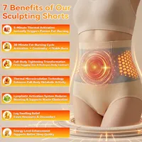 🔥🔥Hot Deal Summer SALE OFF UP TO 60%🔥🔥4‑In‑1 Micro‑Particle Sculpting & Fat‑Burn Shorts thumbnail 3