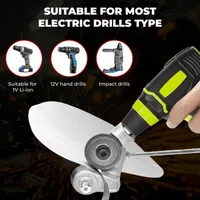 🥳2026 HOT SALE💞50K+ SOLD! 🎉Titanium Drill Nibbler – Sheet Metal Cutting Tool thumbnail 8