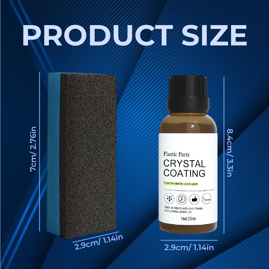 ✨BUY 2 GET 1 FREE✨ Plastic Trim Restorer & Shine Coating thumbnail 2