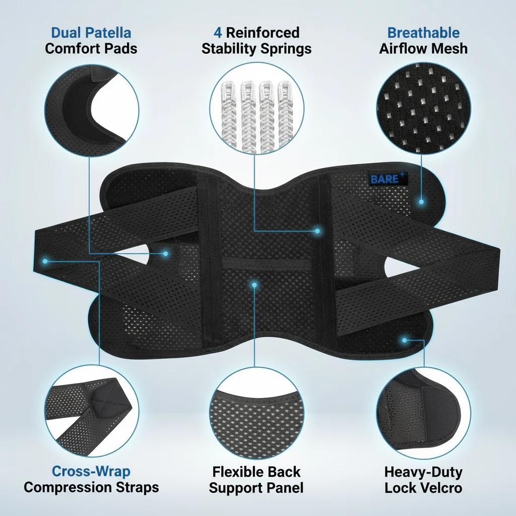 🔥🔥Hot Deal Summer SALE OFF UP TO 50%🔥🔥 Move Freely, Stay Supported — Knee Protection Made Easy! 🔥 thumbnail 3