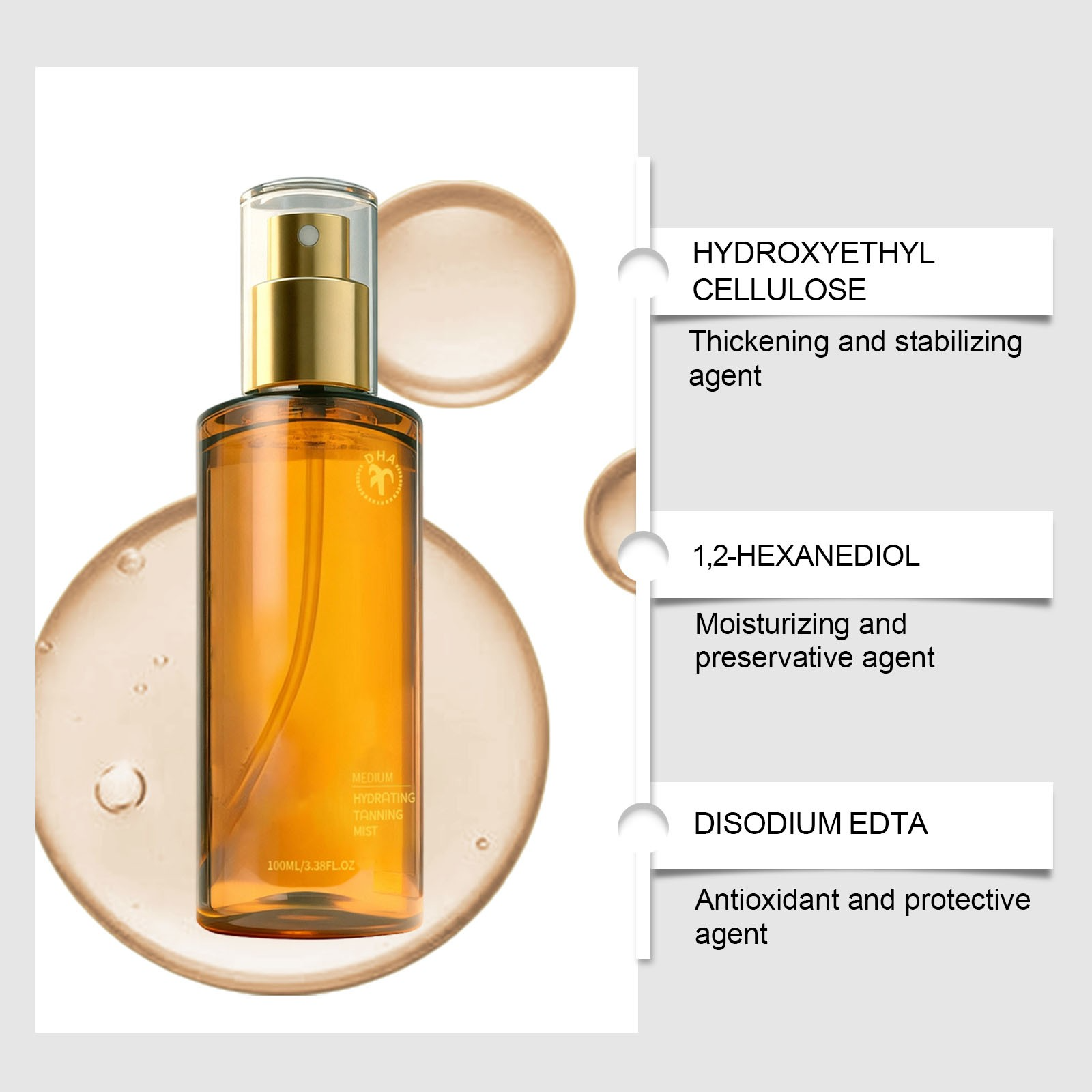 🥳2026 HOT SALE💞50K+ SOLD! 👙Self Tanning Mist for Body— No Fake Tan Smell! - Hydrating Mist For A Gradual Tan thumbnail 9