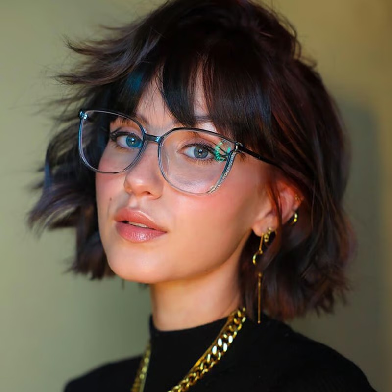 🥳2026 HOT SALE💞50K+ SOLD!✨WOMEN'S PORTABLE FASHION ANTI-BLUE LIGHT READING GLASSES thumbnail 4