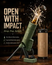 🔥🍺Hot Deal Summer SALE OFF UP TO 60%🍺🔥51mm Beer Bottle Mortar Bottle Opener thumbnail 2