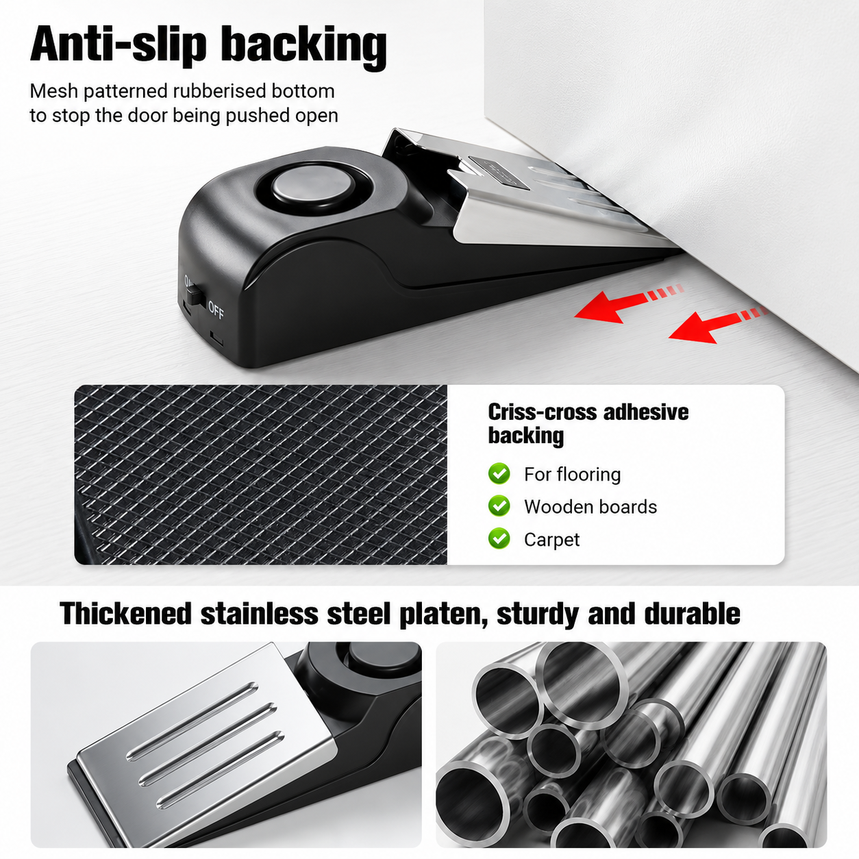 🔥 Summer Sale 50% OFF | Portable Door Stop Alarm 🚪🔊 thumbnail 6