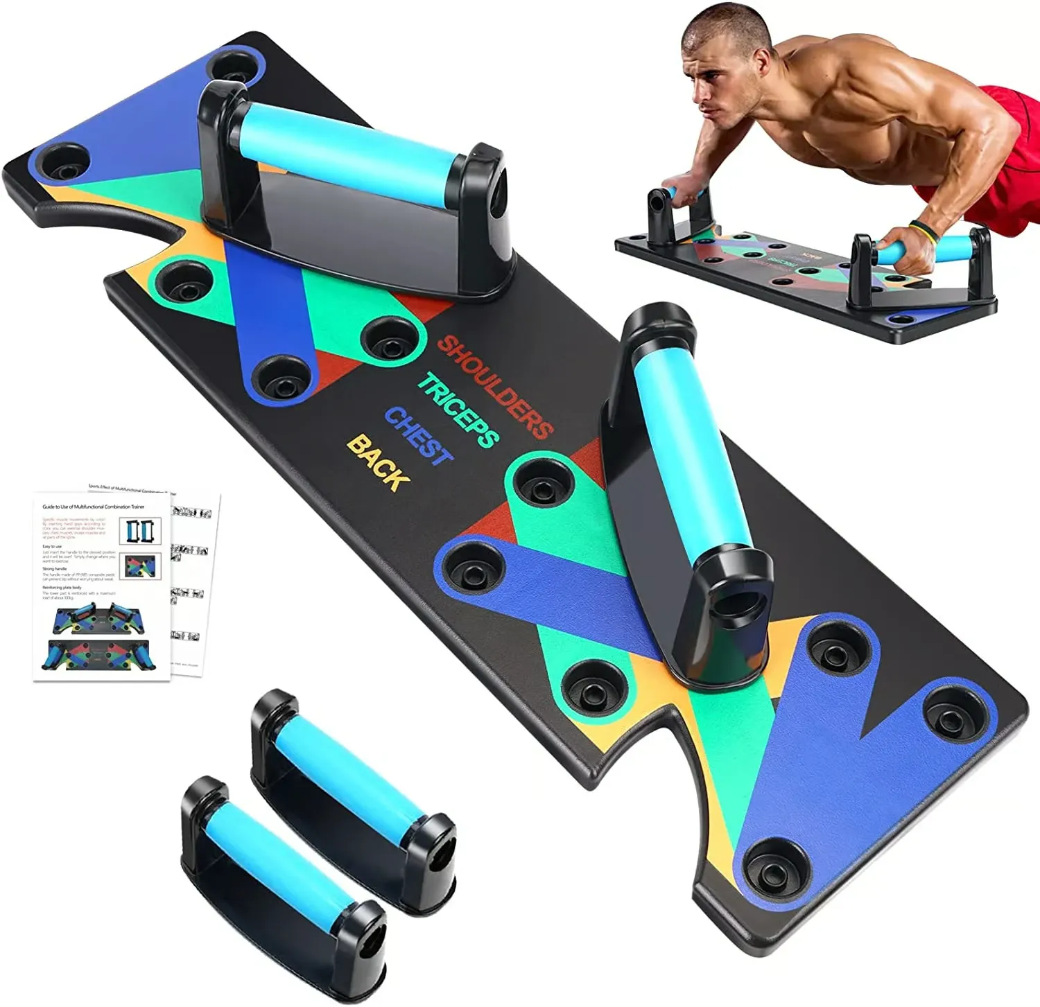 🔥Summer Sale Upto 60% Off Paratech Pushup Board - Sculpt Your Dream Physique & Build Muscle From Home! - Image 1