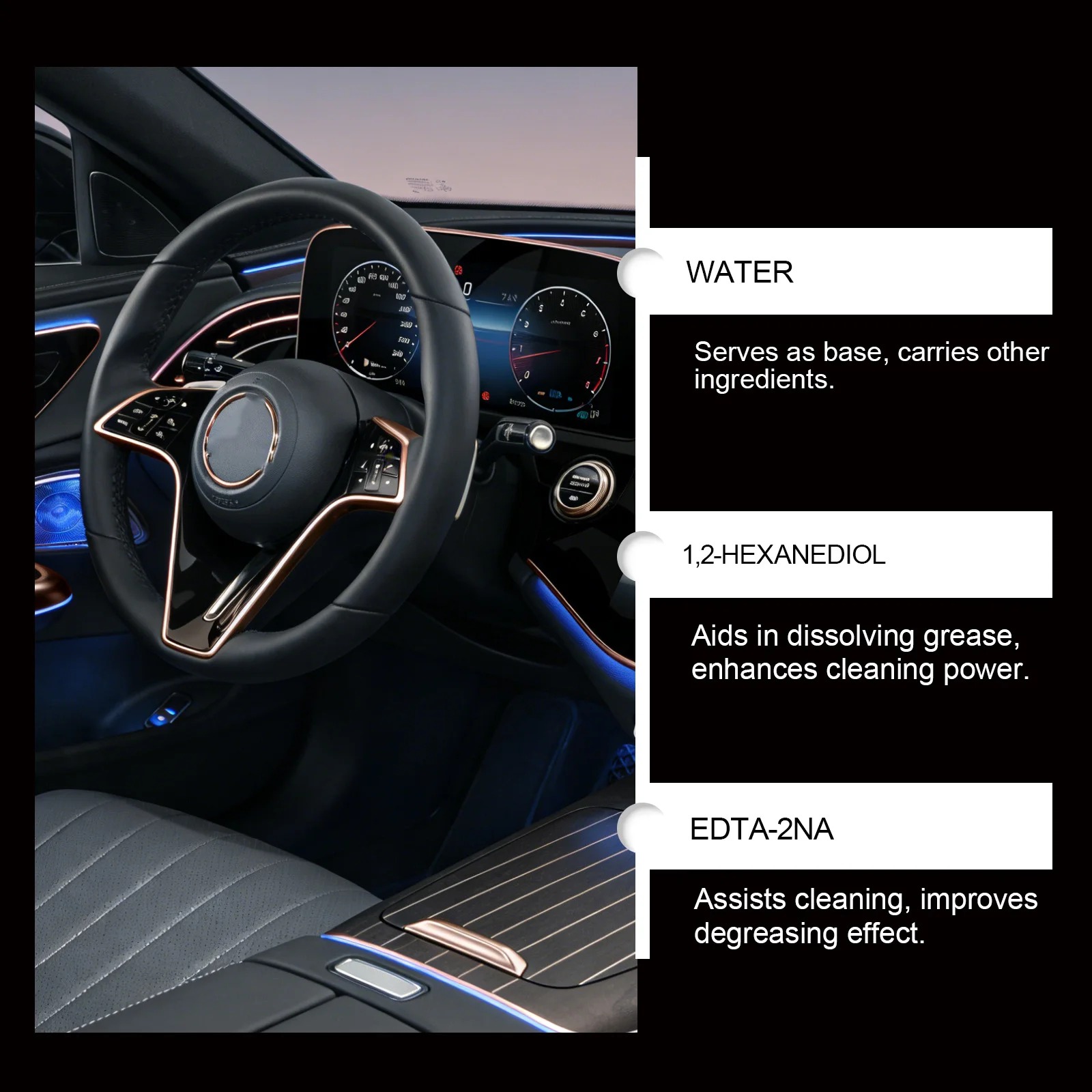 🔥Summer Sale Upto 60% Off Polish Car Detailing Spray Degreaser Plastic Leather Restorer Daily Care thumbnail 9