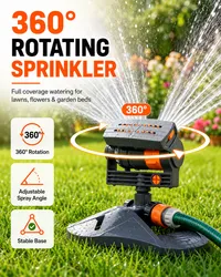 🔥🔥Hot Deal Summer SALE OFF UP TO 60%🔥💥Transform Your Garden with the Adjustable Wide- Coverage Sprinkler thumbnail 3