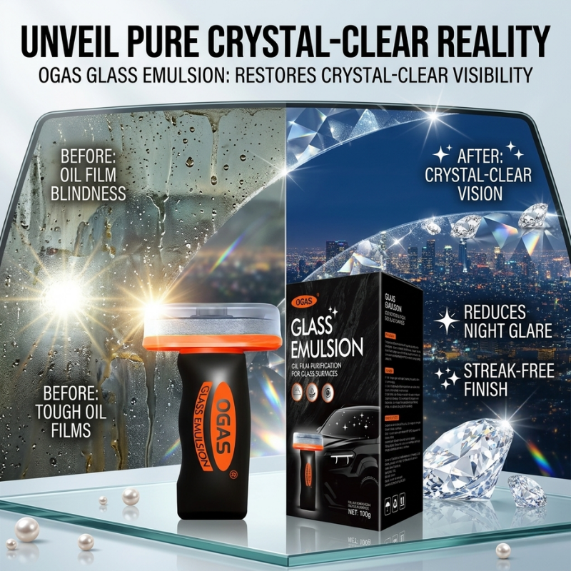 🔥HOT DEAL SUMMER ✨ 20K+ SOLD🔥 UltraShine Auto Glass Foam Cleaner with Built-in Brush thumbnail 3
