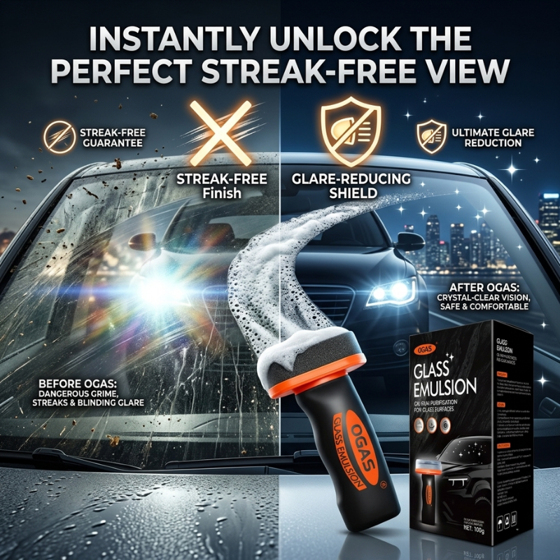 🔥HOT DEAL SUMMER ✨ 20K+ SOLD🔥 UltraShine Auto Glass Foam Cleaner with Built-in Brush thumbnail 4