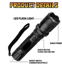 🔥 2026 Survival Sale 50% OFF 🚨 VoltGuard V95 Stun Torch – Light the Way, Strike When Needed thumbnail 6
