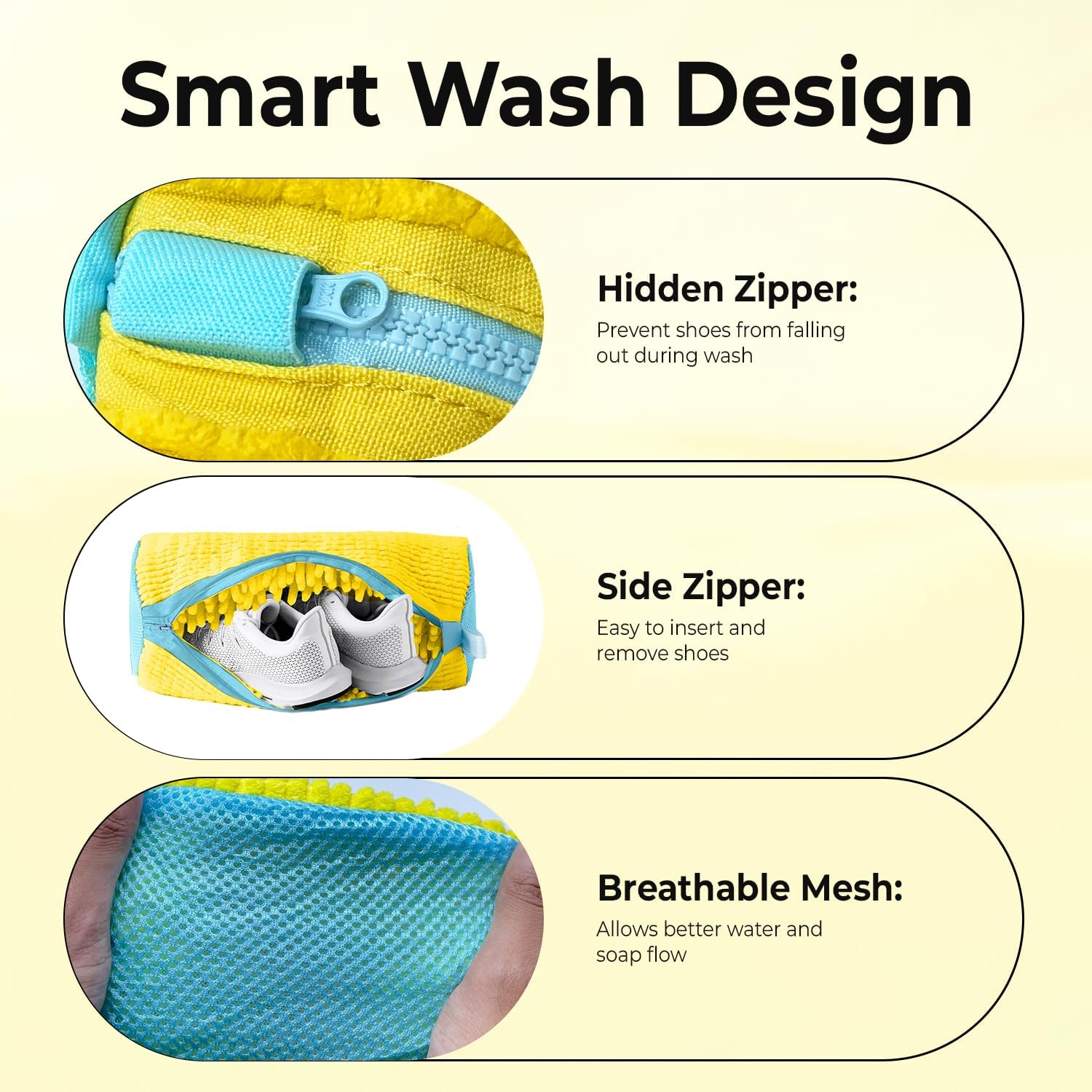 🔥🔥Hot Deal Summer SALE OFF UP TO 50%🔥🔥- Shoe Washing Machine Bag 👟👟 thumbnail 6