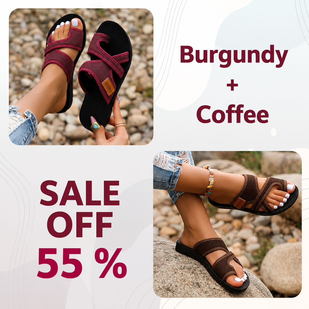 🔥Hot Deal Summer SALE OFF UP TO 50%🔥🎁Orthopedic Arch Support Sandals Diabetic Walking Sandals thumbnail 8
