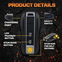 🔦2026 Father's Day Flash Sale 60% OFF⚡Voltax ShockForce 75M Stun Car Keychain thumbnail 7