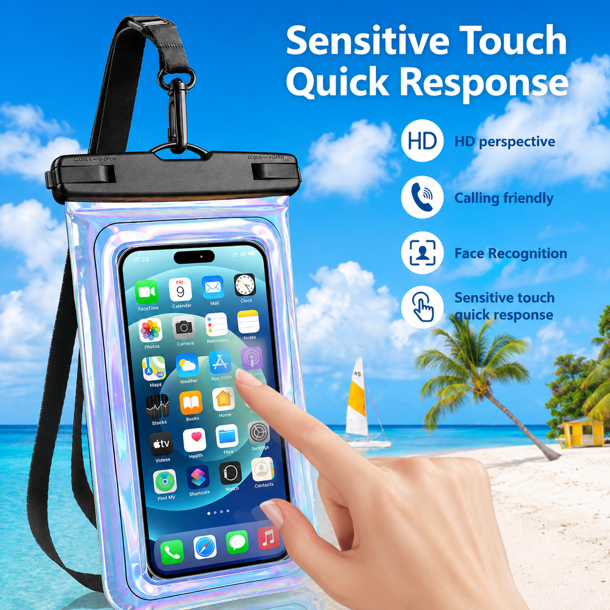 🔥 Summer Sale 50% OFF | Waterproof Phone Pouch 🌊📱 thumbnail 2