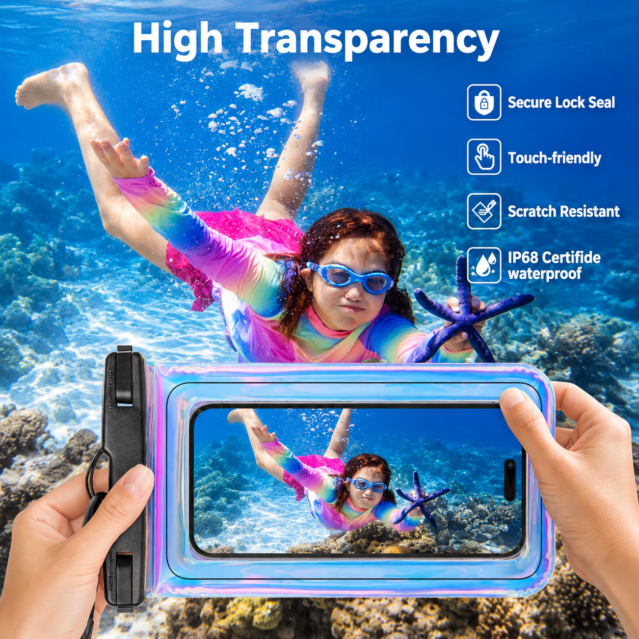 🔥 Summer Sale 50% OFF | Waterproof Phone Pouch 🌊📱 thumbnail 7