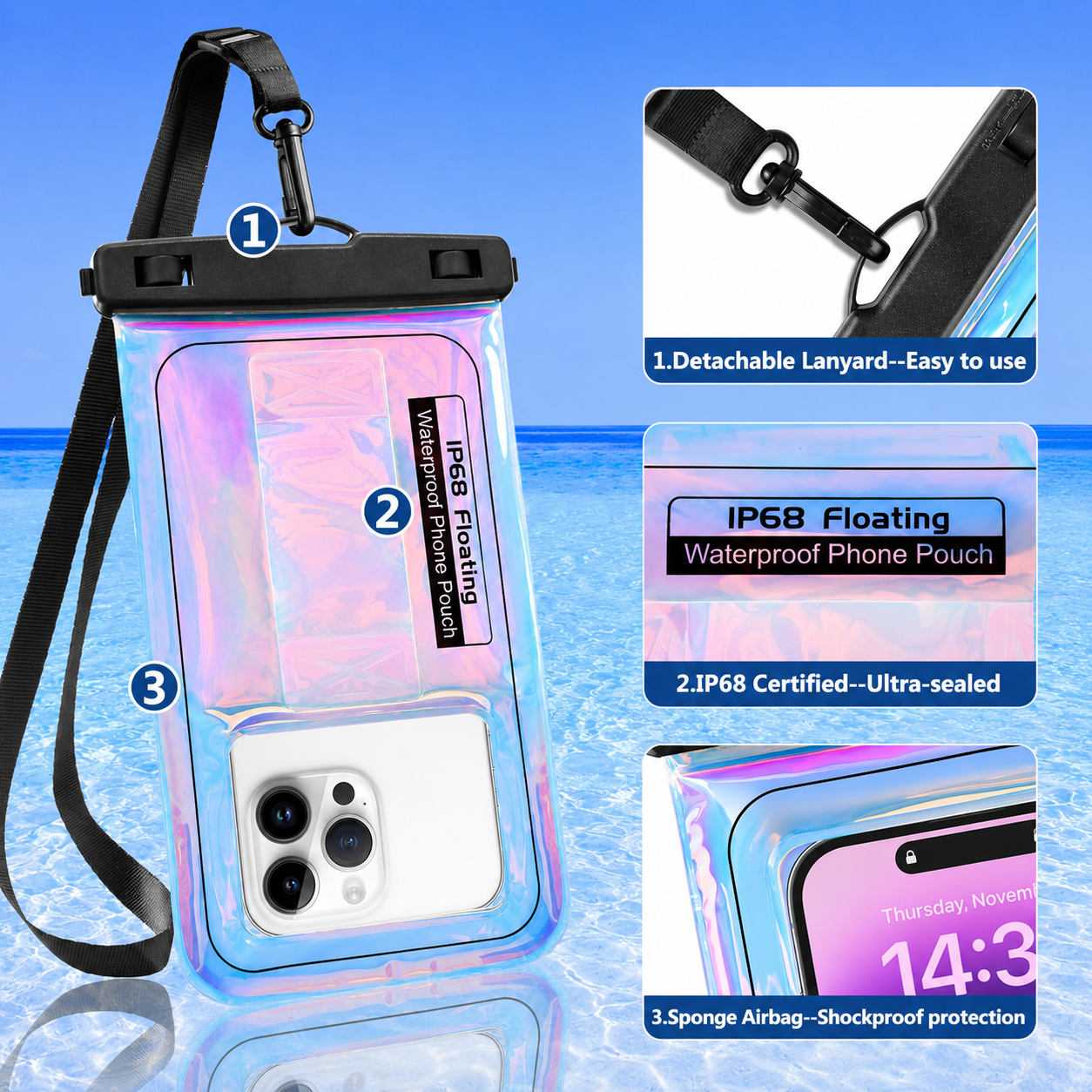 🔥 Summer Sale 50% OFF | Waterproof Phone Pouch 🌊📱 thumbnail 4