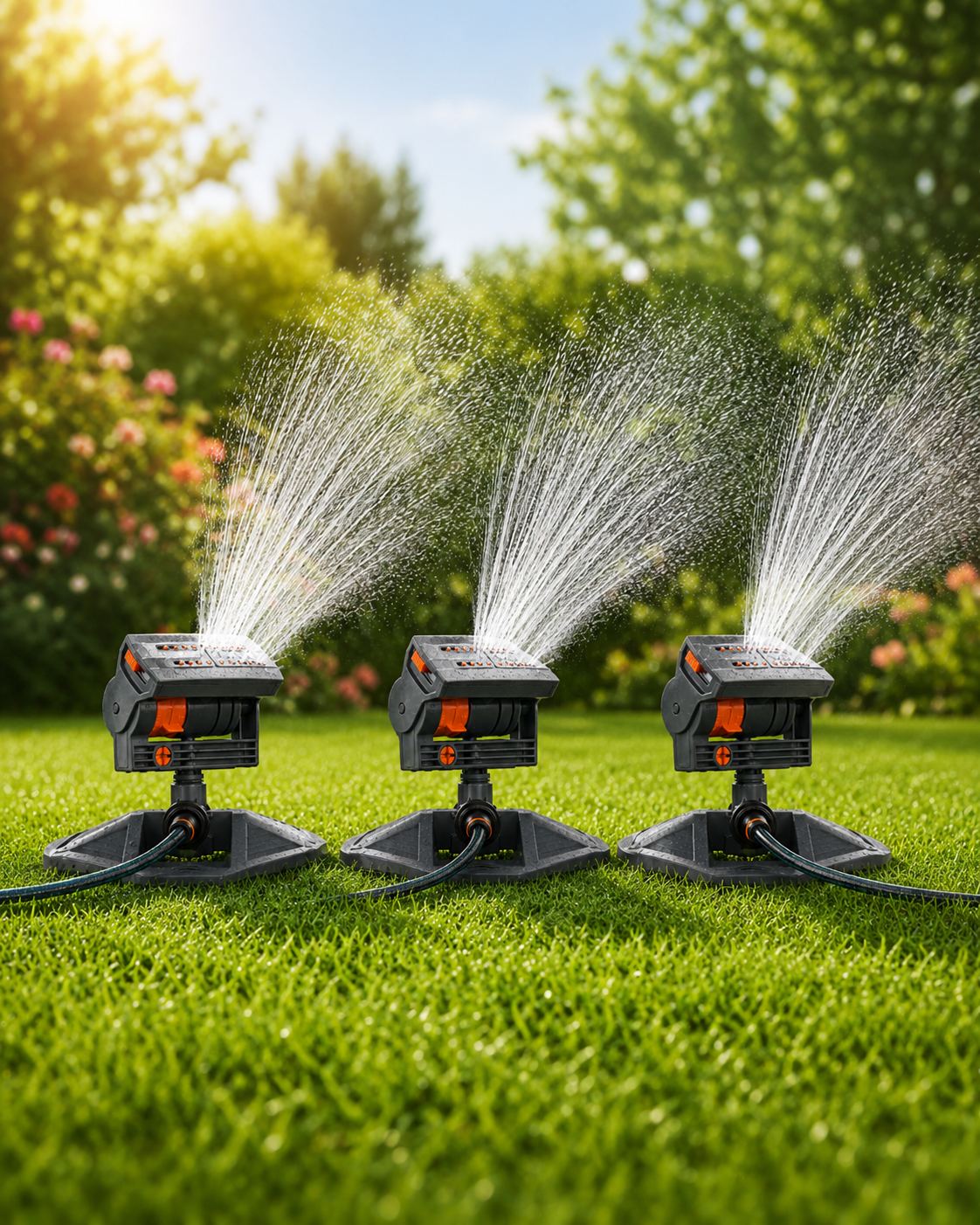 🔥🔥Hot Deal Summer SALE OFF UP TO 60%🔥💥Transform Your Garden with the Adjustable Wide- Coverage Sprinkler thumbnail 9