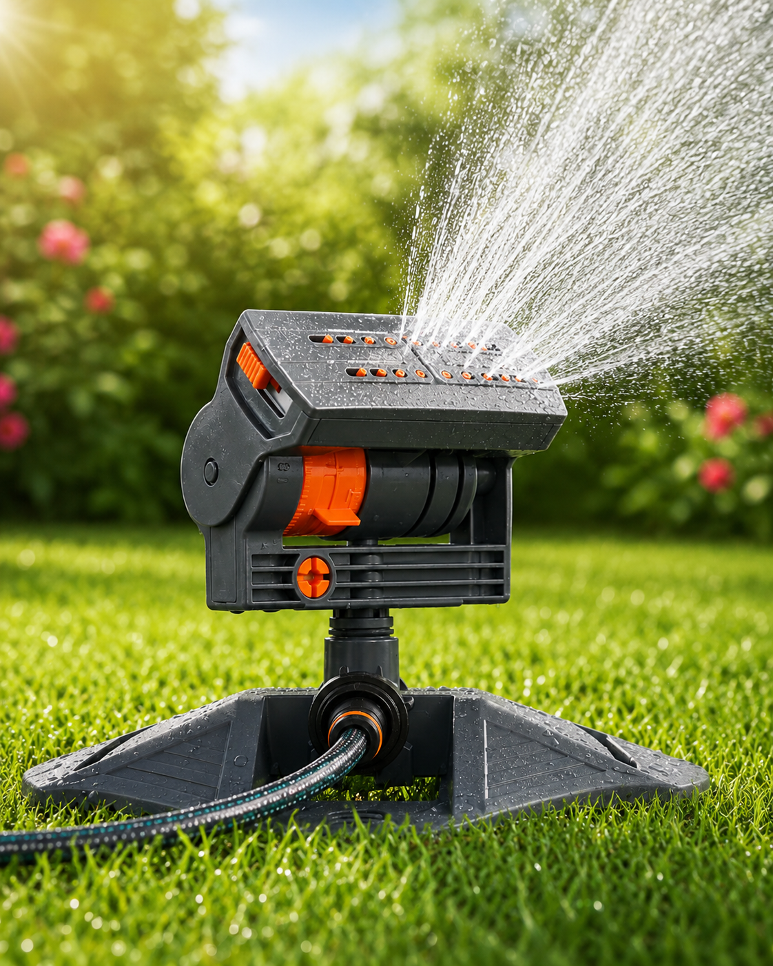 🔥🔥Hot Deal Summer SALE OFF UP TO 60%🔥💥Transform Your Garden with the Adjustable Wide- Coverage Sprinkler thumbnail 7
