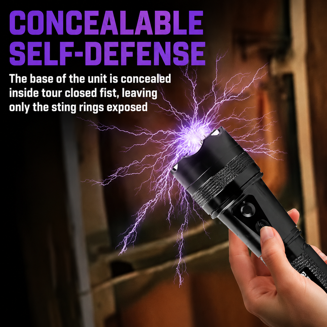 🔥 2026 Survival Sale 50% OFF 🚨 VoltGuard V95 Stun Torch – Light the Way, Strike When Needed thumbnail 3