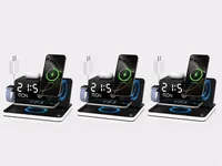 🔥🔥Hot Deal Summer SALE OFF UP TO 60%🔥💥7 in 1 Wireless Charging Station with Clock & Night Light thumbnail 12