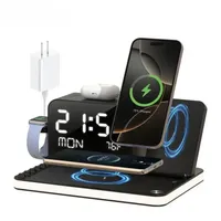 🔥🔥Hot Deal Summer SALE OFF UP TO 60%🔥💥7 in 1 Wireless Charging Station with Clock & Night Light thumbnail 10