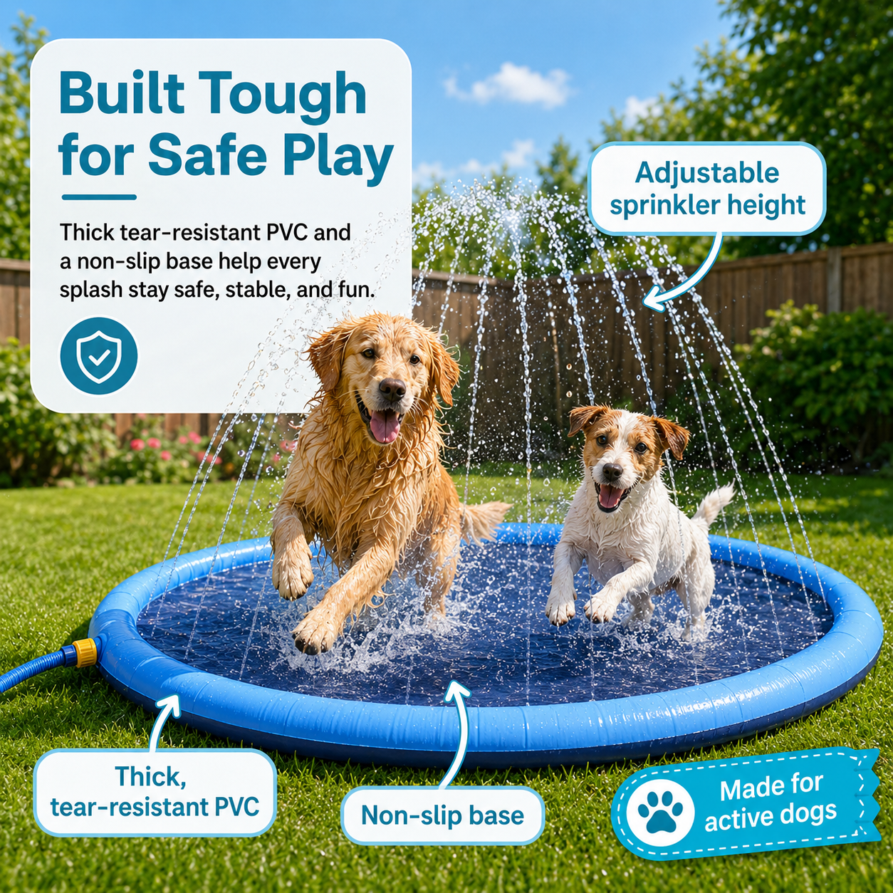 🔥🔥Hot Deal Summer SALE OFF UP TO 55%🔥💥 Sprinkler Pad thumbnail 7