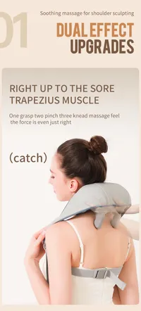 🔥Summer Sale Upto 60% Wireless Neck And Back Massager - Effectively Relieves Neck Pain Shoulder Grouse thumbnail 3