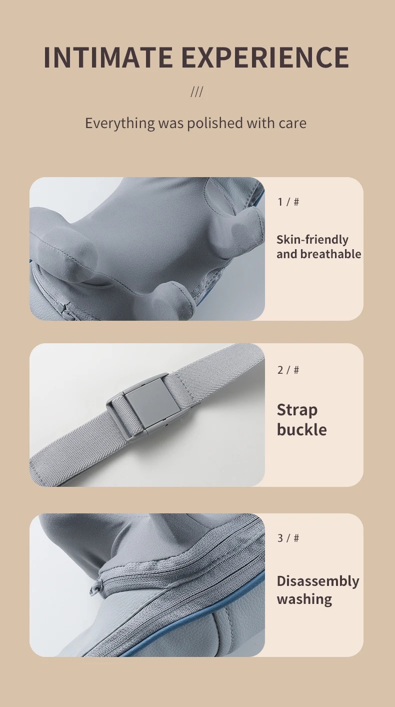 🔥Summer Sale Upto 60% Wireless Neck And Back Massager - Effectively Relieves Neck Pain Shoulder Grouse thumbnail 11