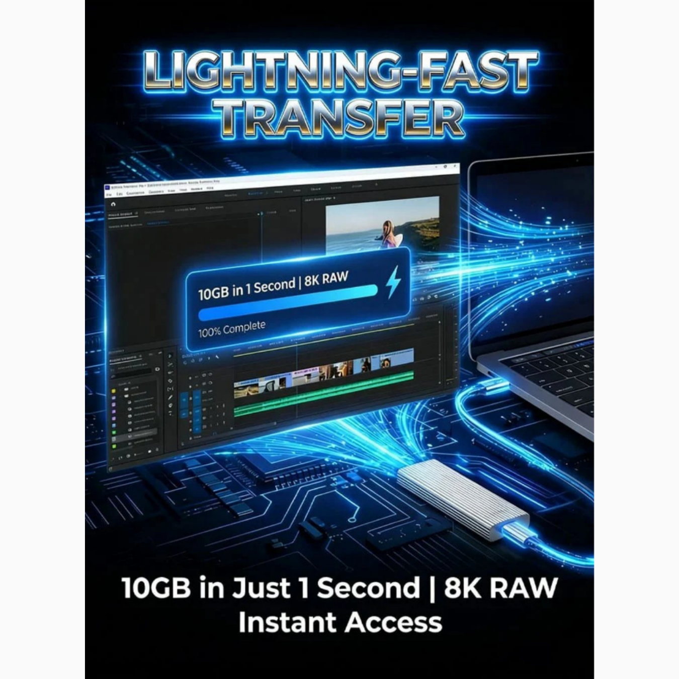 🏆Flash Sale⚡ 50K+ SOLD!🔥16TB Large-Capacity Type-C Portable Mini SSD thumbnail 5