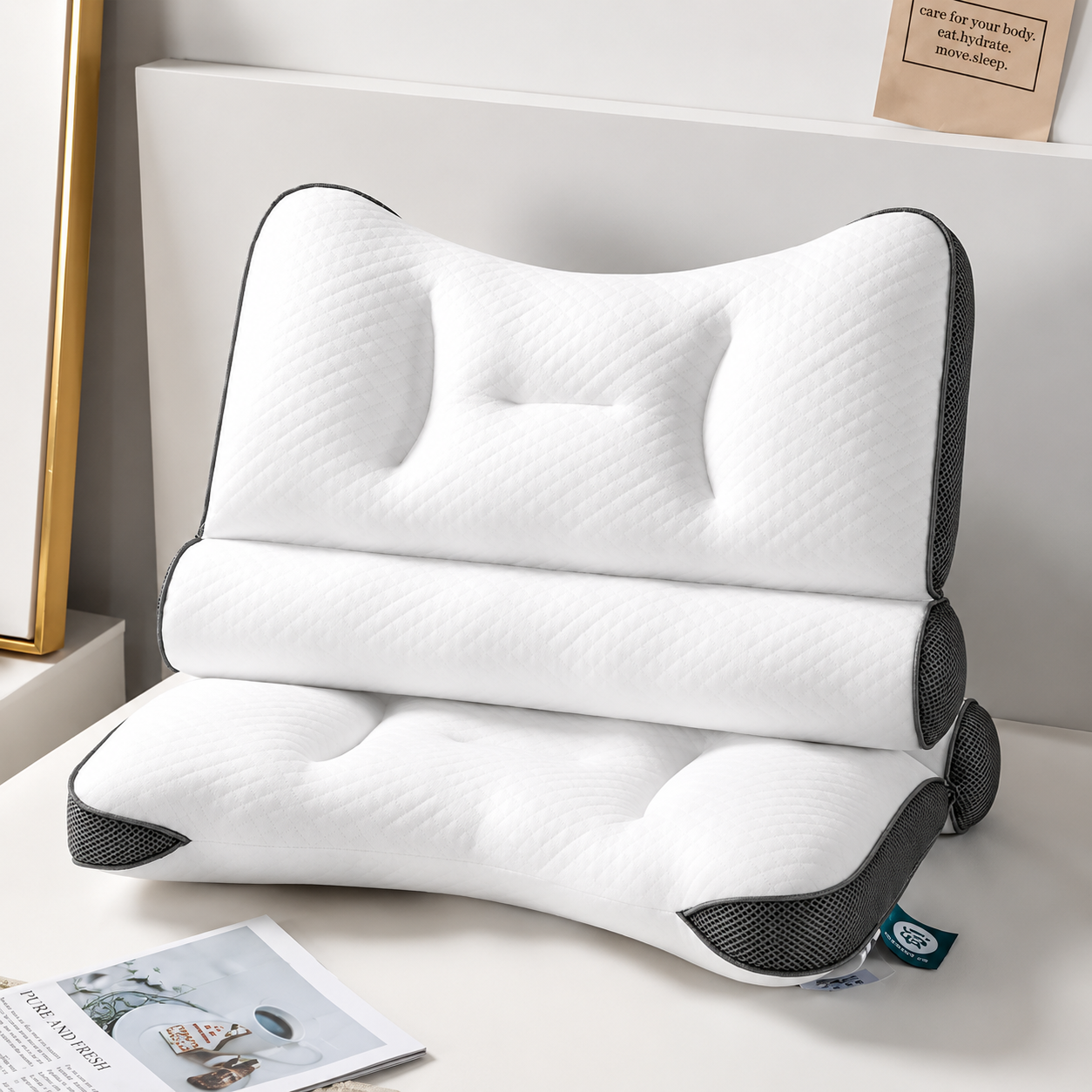 🔥 50% OFF TODAY – Sleep Better with Cervical Neck Support Pillow for Comfort & Posture Relief thumbnail 6