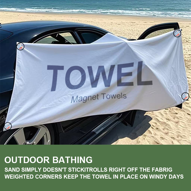 🔥🔥Hot Deal Summer SALE OFF UP TO 50%✨BUY 2 GET 1 FREE✨🔥🔥- Magnet Towel 🏖️ thumbnail 5