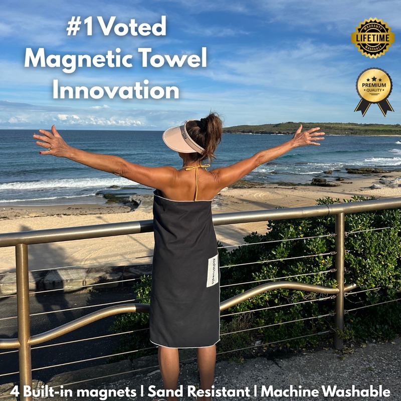🔥🔥Hot Deal Summer SALE OFF UP TO 50%✨BUY 2 GET 1 FREE✨🔥🔥- Magnet Towel 🏖️ thumbnail 2