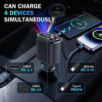 🔥🔥Hot Deal Summer SALE OFF UP TO 50%🔥🔥- Car Charger with Starry Lights ⚡ thumbnail 4