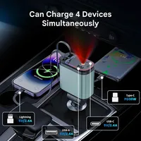 🔥🔥Hot Deal Summer SALE OFF UP TO 50%🔥🔥- Car Charger with Starry Lights ⚡ thumbnail 5