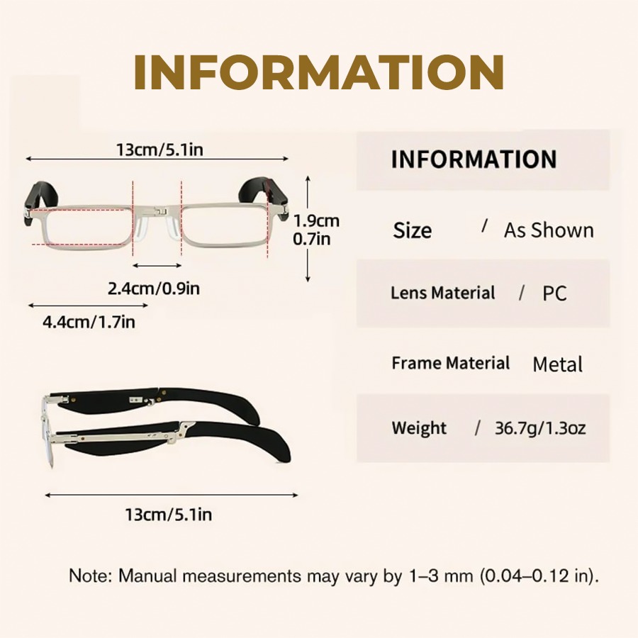 🔥Last Day 50% OFF🔥 Mini Foldable Reading Glasses with Case thumbnail 7